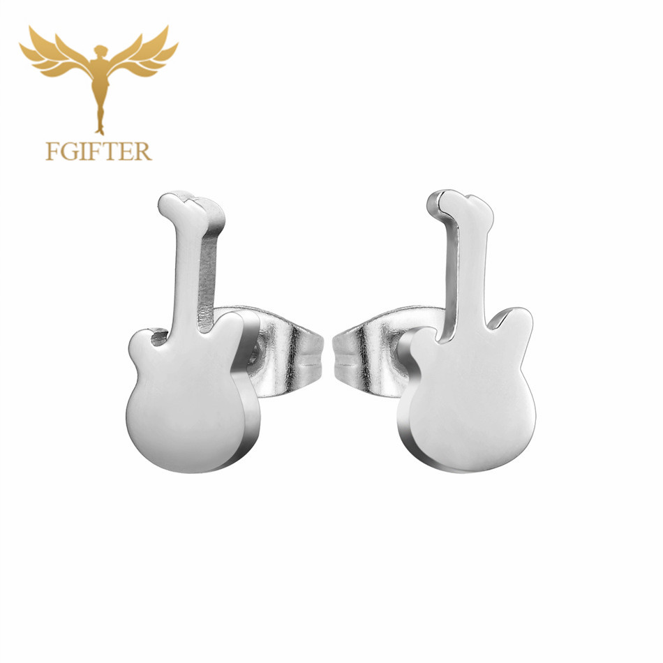 12 Pasang Anting Gitar Musik u - Mens Fashion Store ulasan dan harga