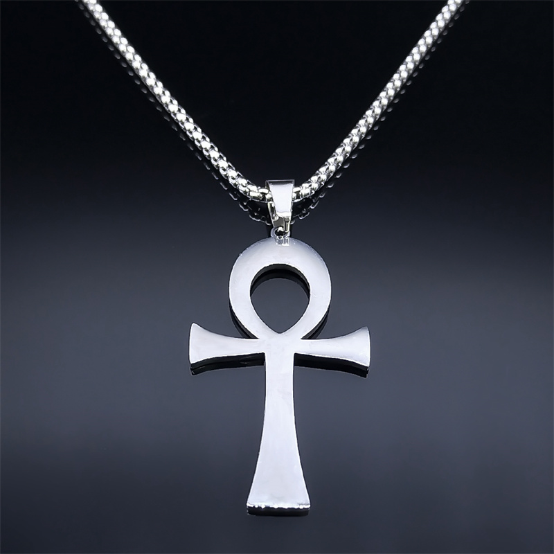 Kalung Liontin Kunci Kehidupan - Men Fashion Egypt ulasan dan harga