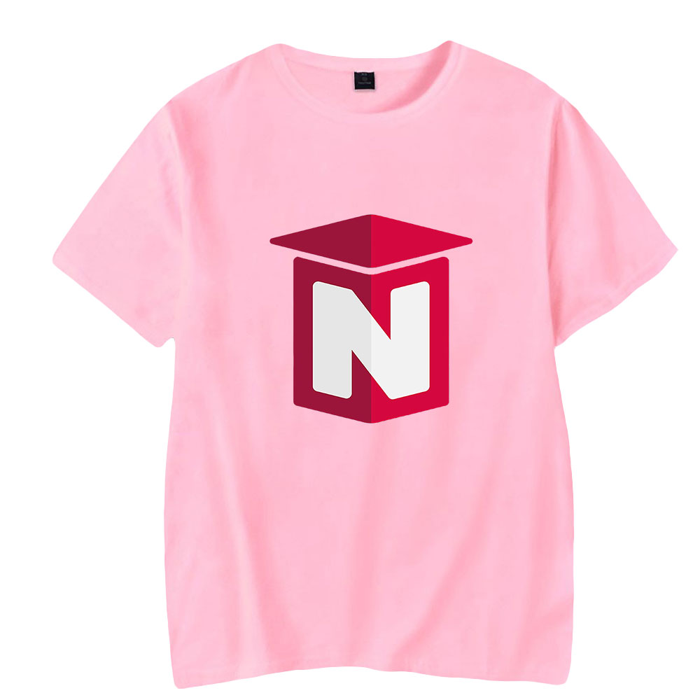 Kaus Cetak Logo Nought Merch N - Men Fashion Youtubers ulasan dan harga